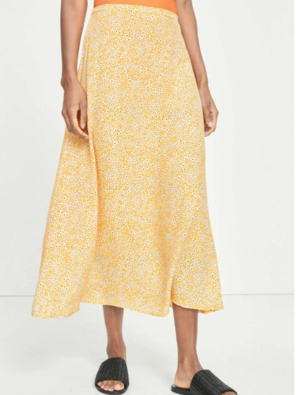 Samsoe Golden Aster Maxi Skirt Size Small